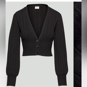 Wilfred Plunge Front Cardigan